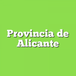 Provincia de Alicante