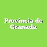 ProvinProvincia de Granadacia de GProvincia de Granadaranada